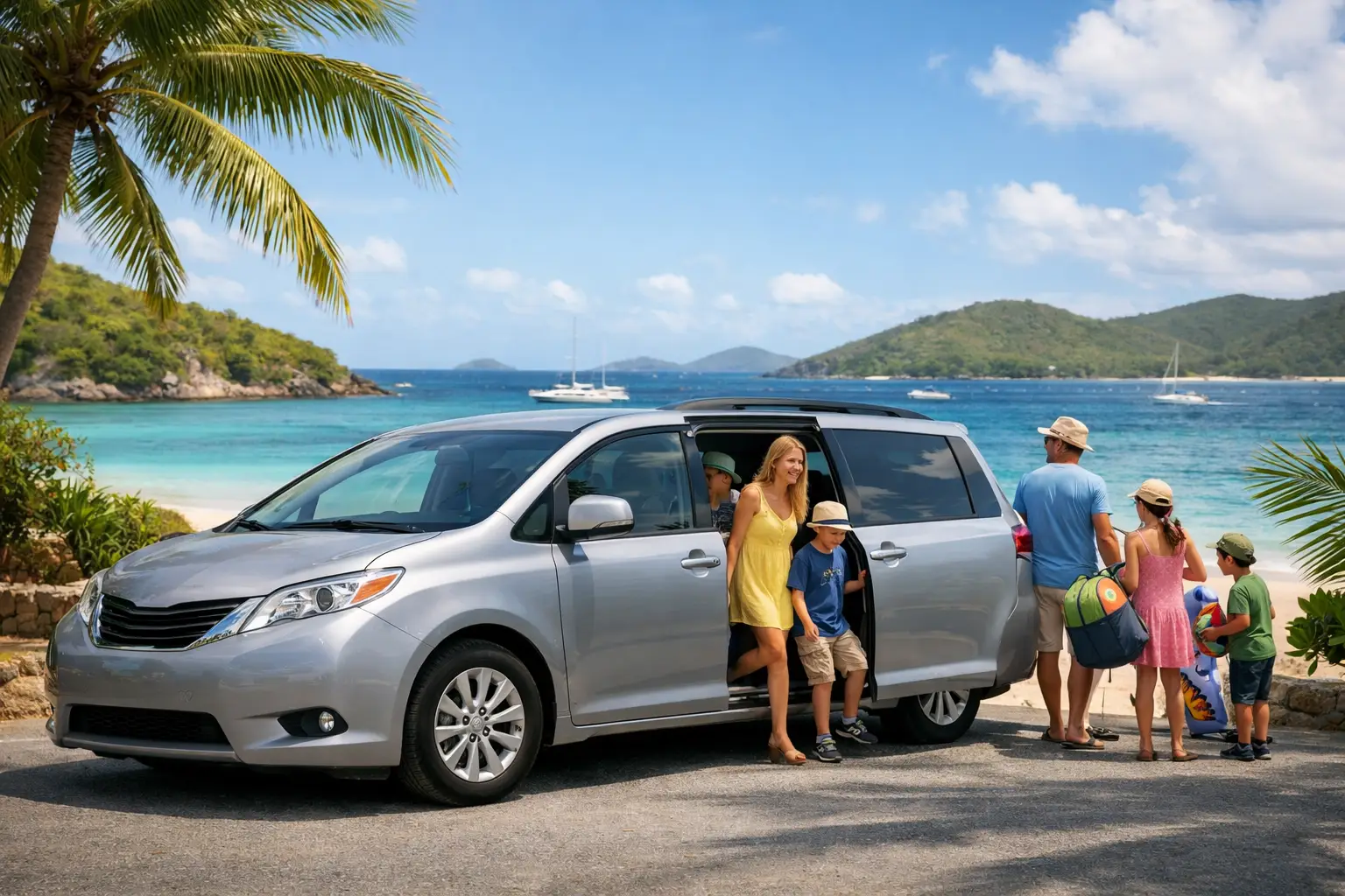 Family Minivan Rental St Thomas for Groups