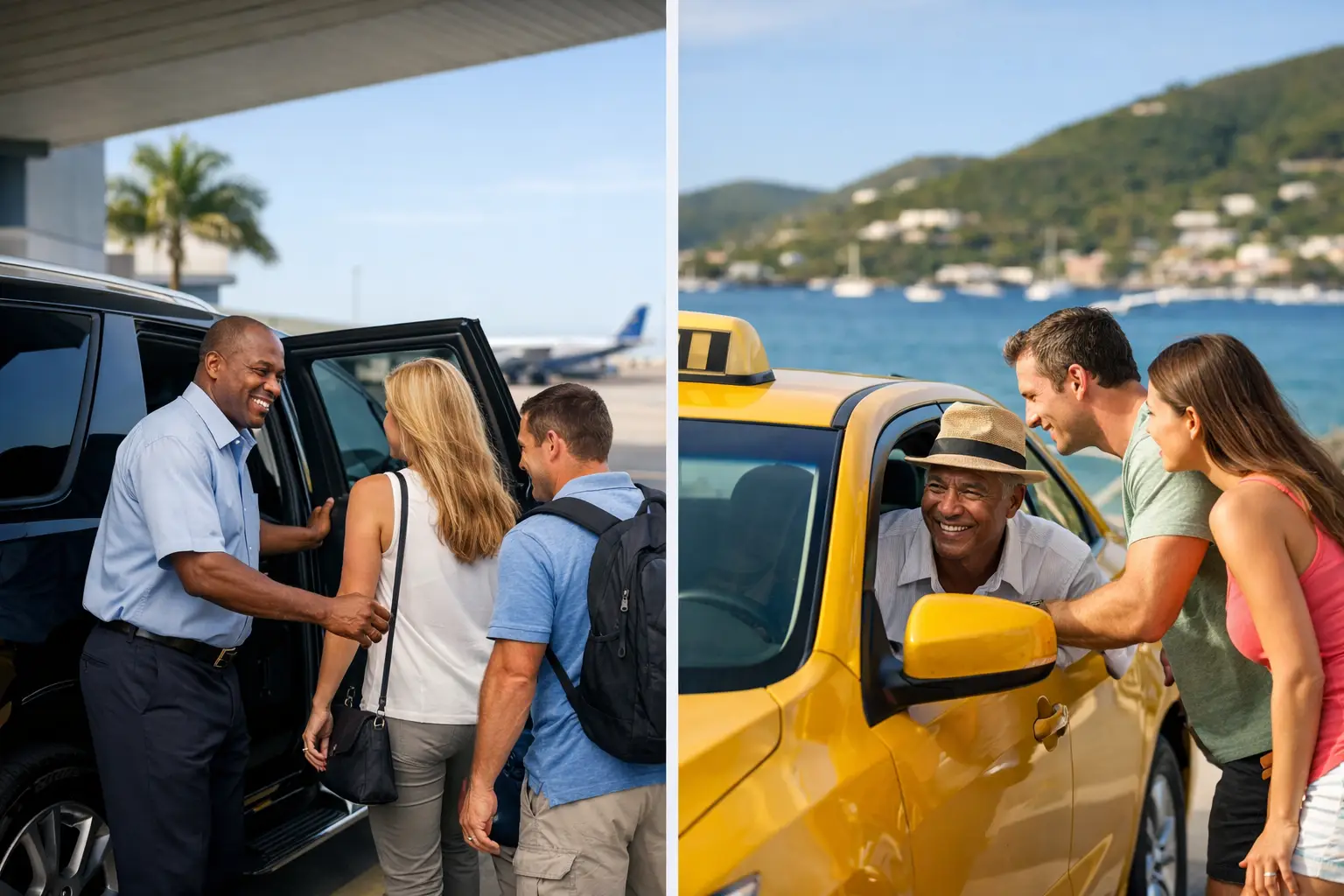 Airport Pickup Versus Taxi in St. Thomas