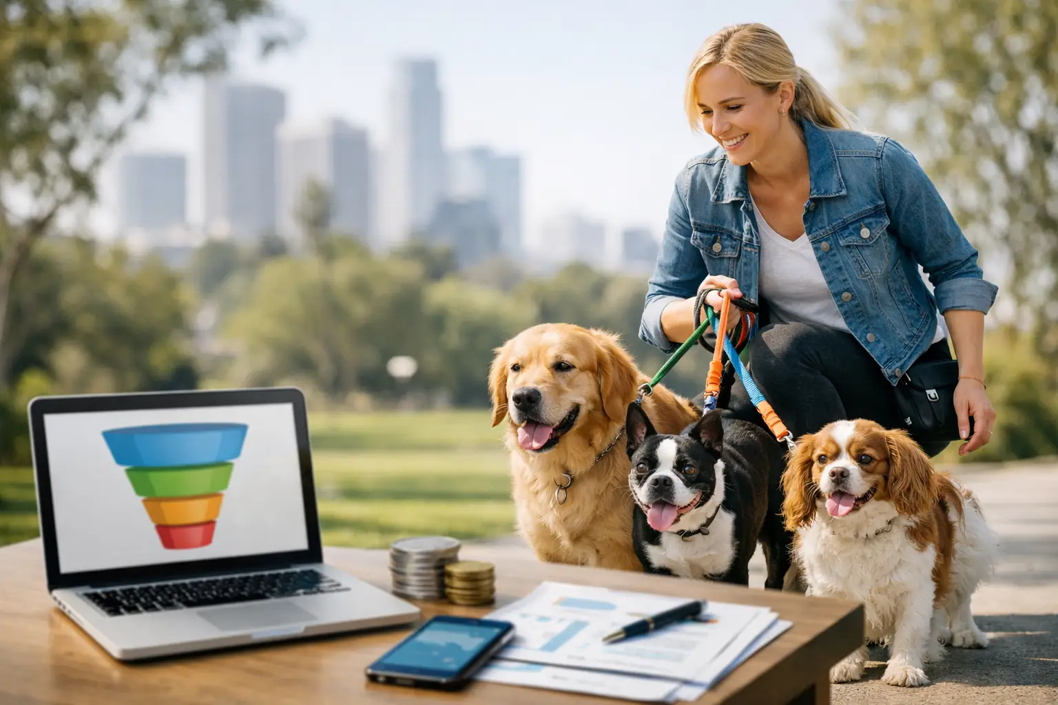Dog Walker Funnel Setup Example That Converts