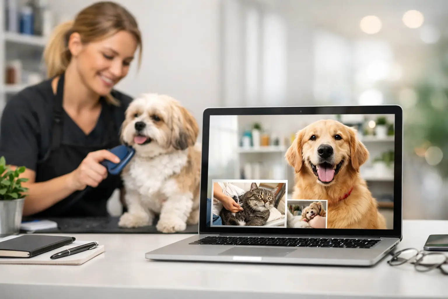 Pet Groomer Website Makeover Example That Converts