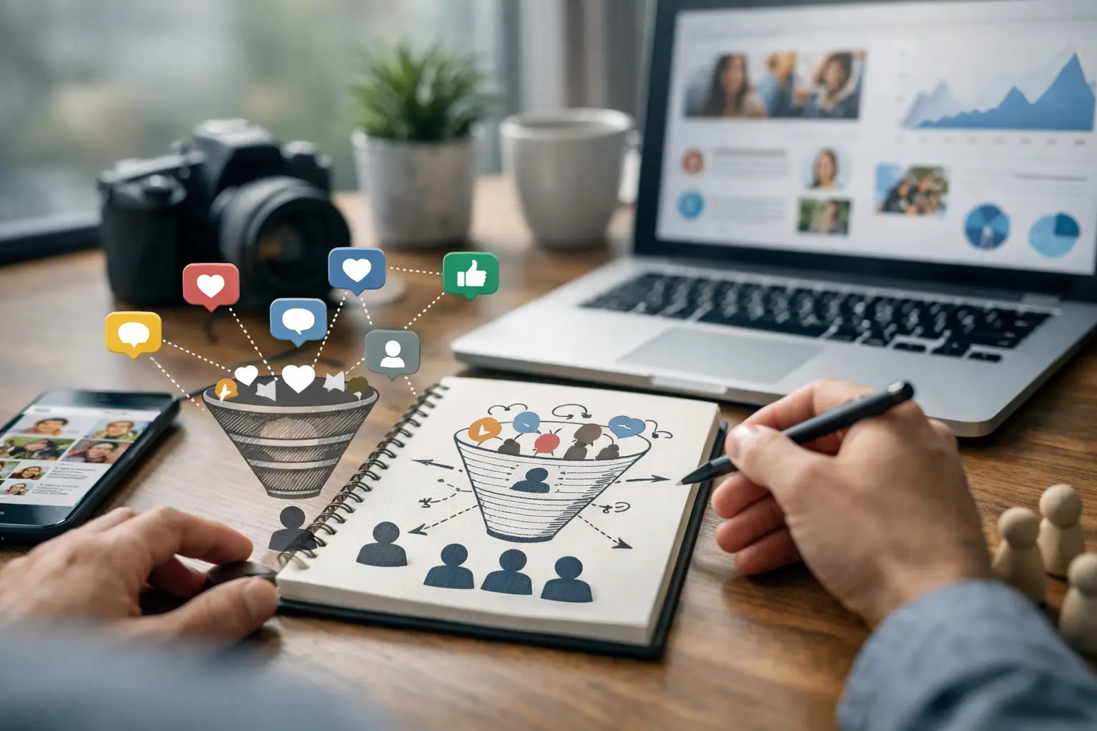 How a Social Content Lead System Works