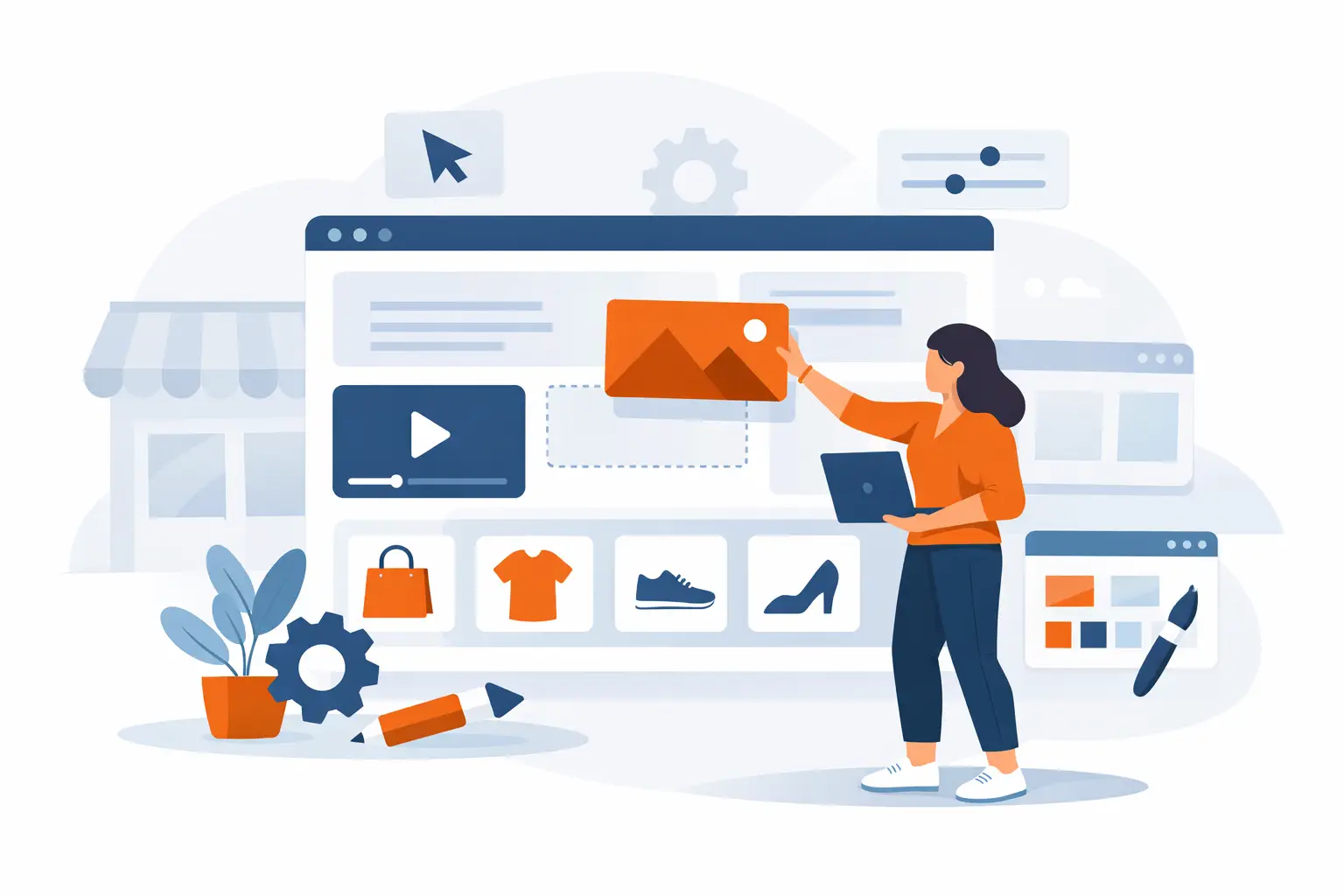 Magento content aanpassen zonder developer