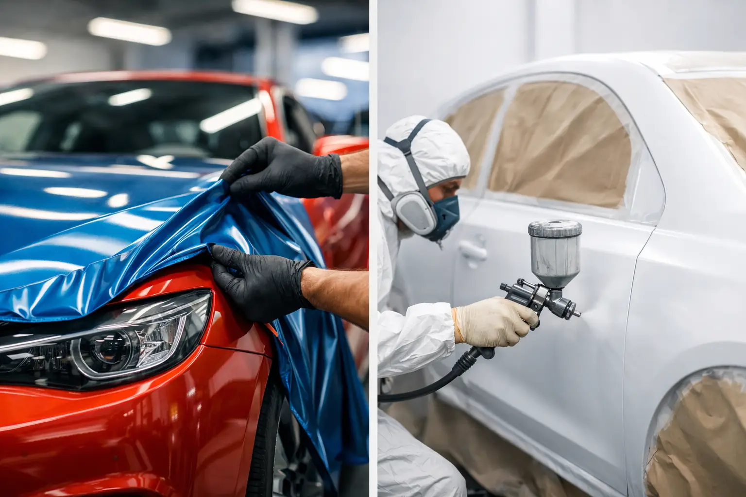 Vinyl wrap vs repaint: čo sa oplatí?
