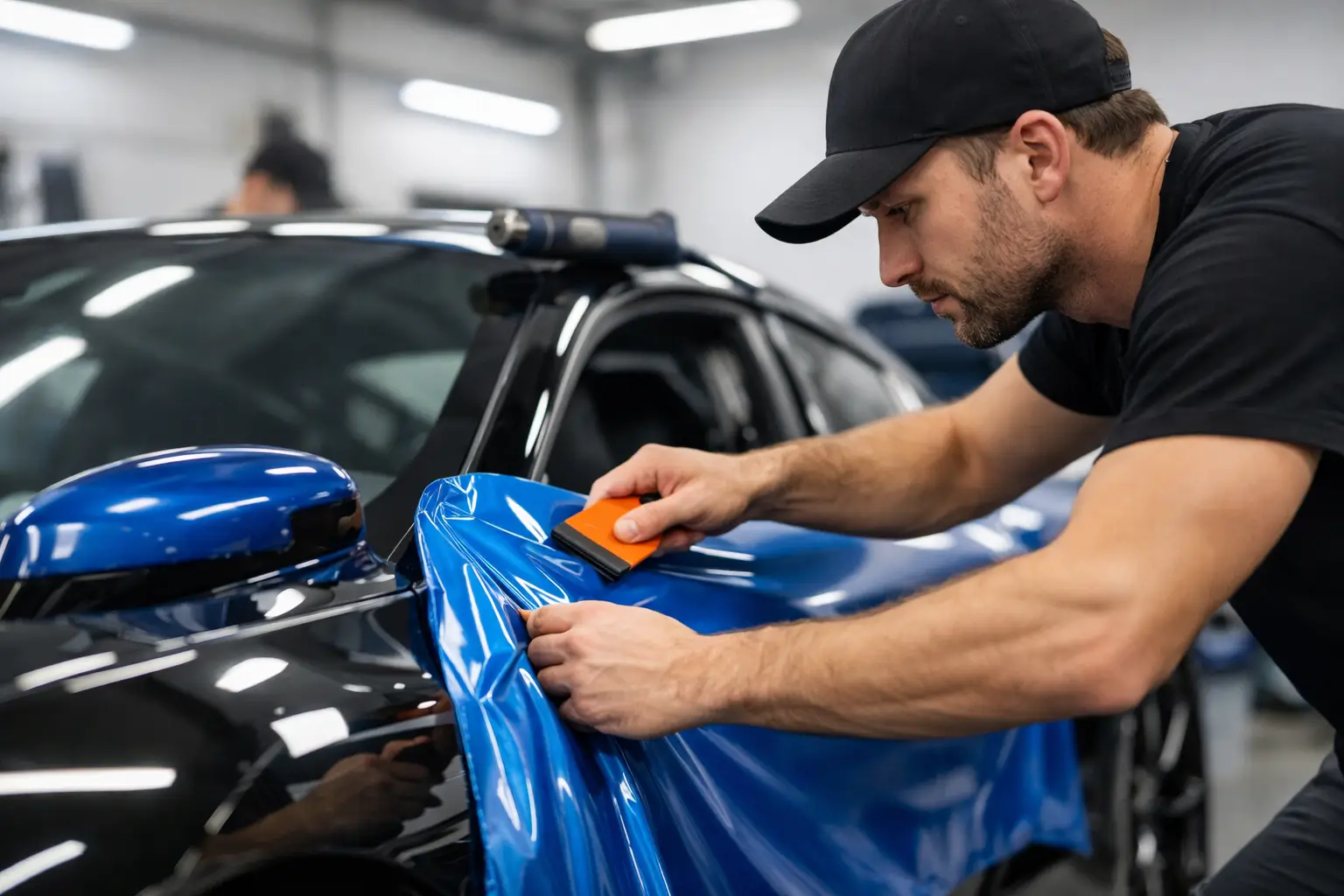 Ako car wrap installation works v praxi