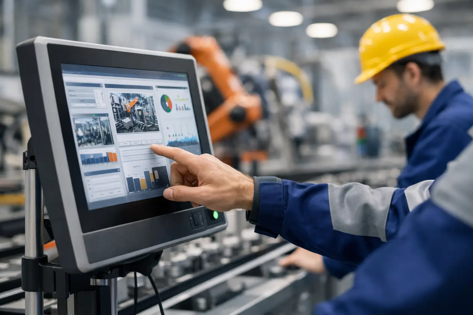 Werker Terminal Produktion richtig einsetzen