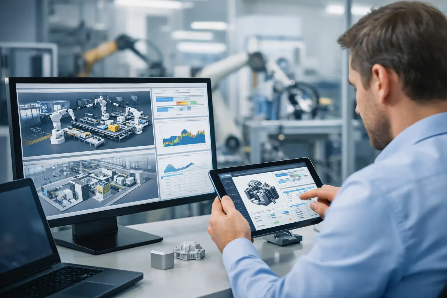 Wie funktioniert digitale Fertigungsplanung?