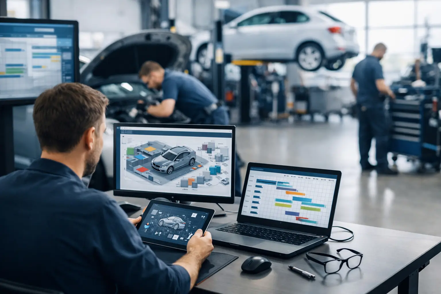 Werkstattplanung digitalisieren: 7 Schritte