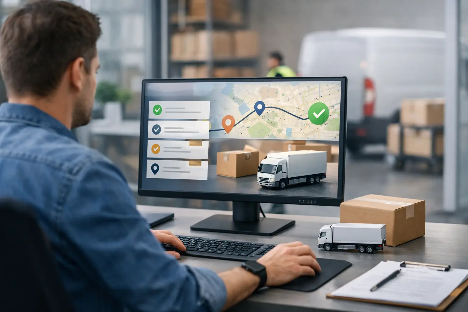 Auftragsstatus in Echtzeit verfolgen