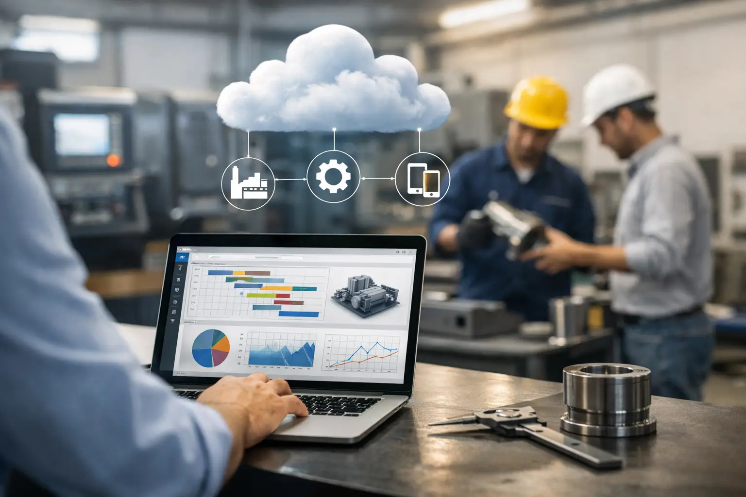 Cloud Software für Fertigungsplanung im KMU