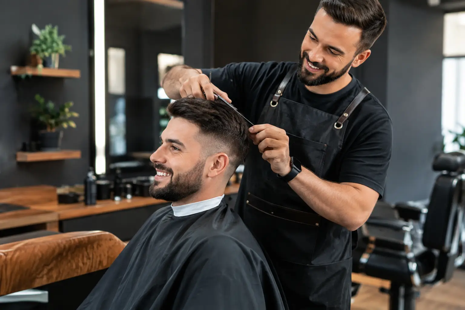 Exemplo de barbearia rentável com mais margem