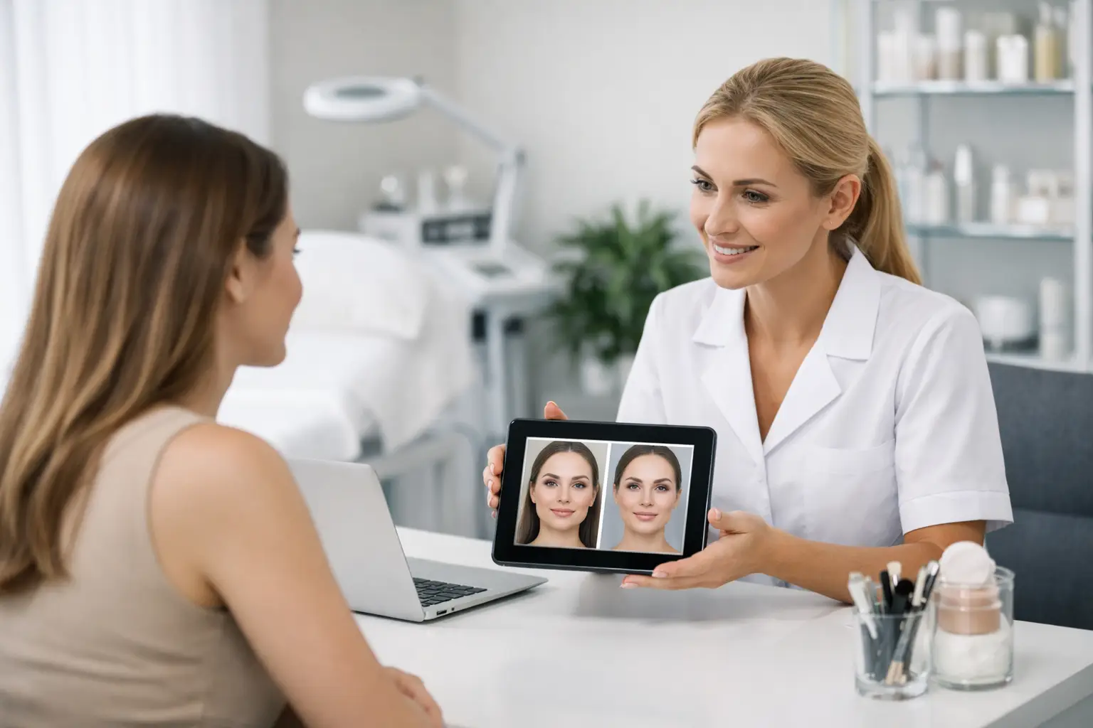Captação de clientes numa clínica estética