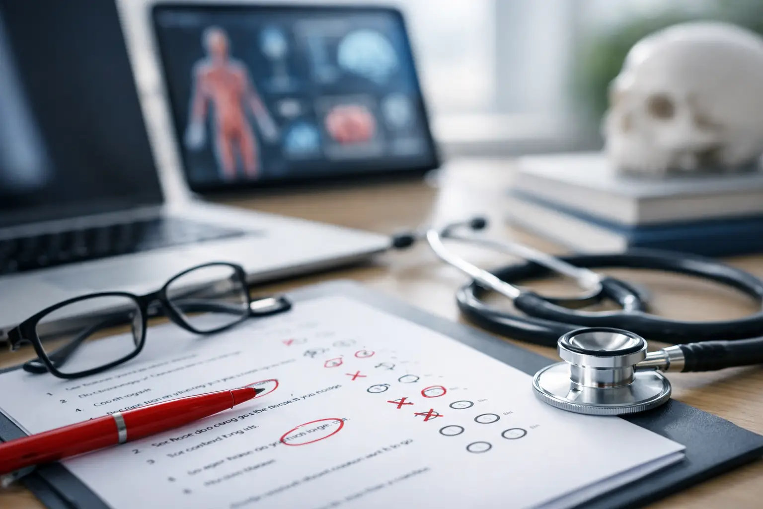 Exemple d’analyse d’erreurs en QCM médecine