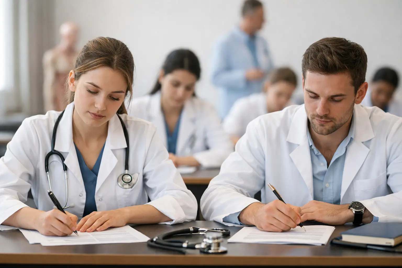 Exemple de simulation examen médecine ARES