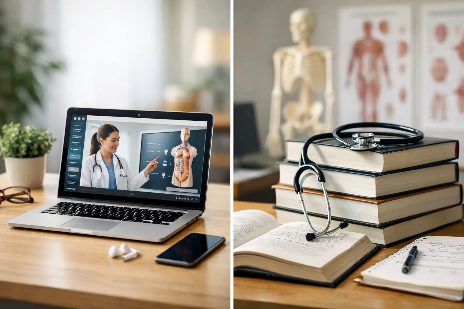 Plateforme numérique vs prépa médecine : le bon choix