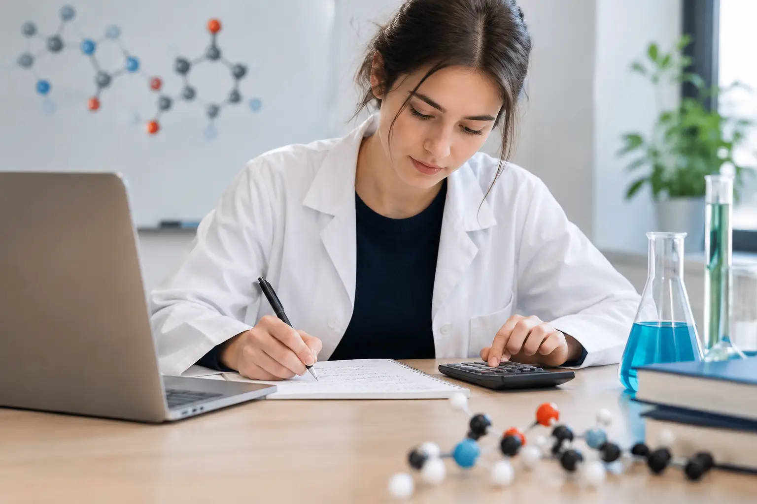 Améliorer sa vitesse en calculs chimiques