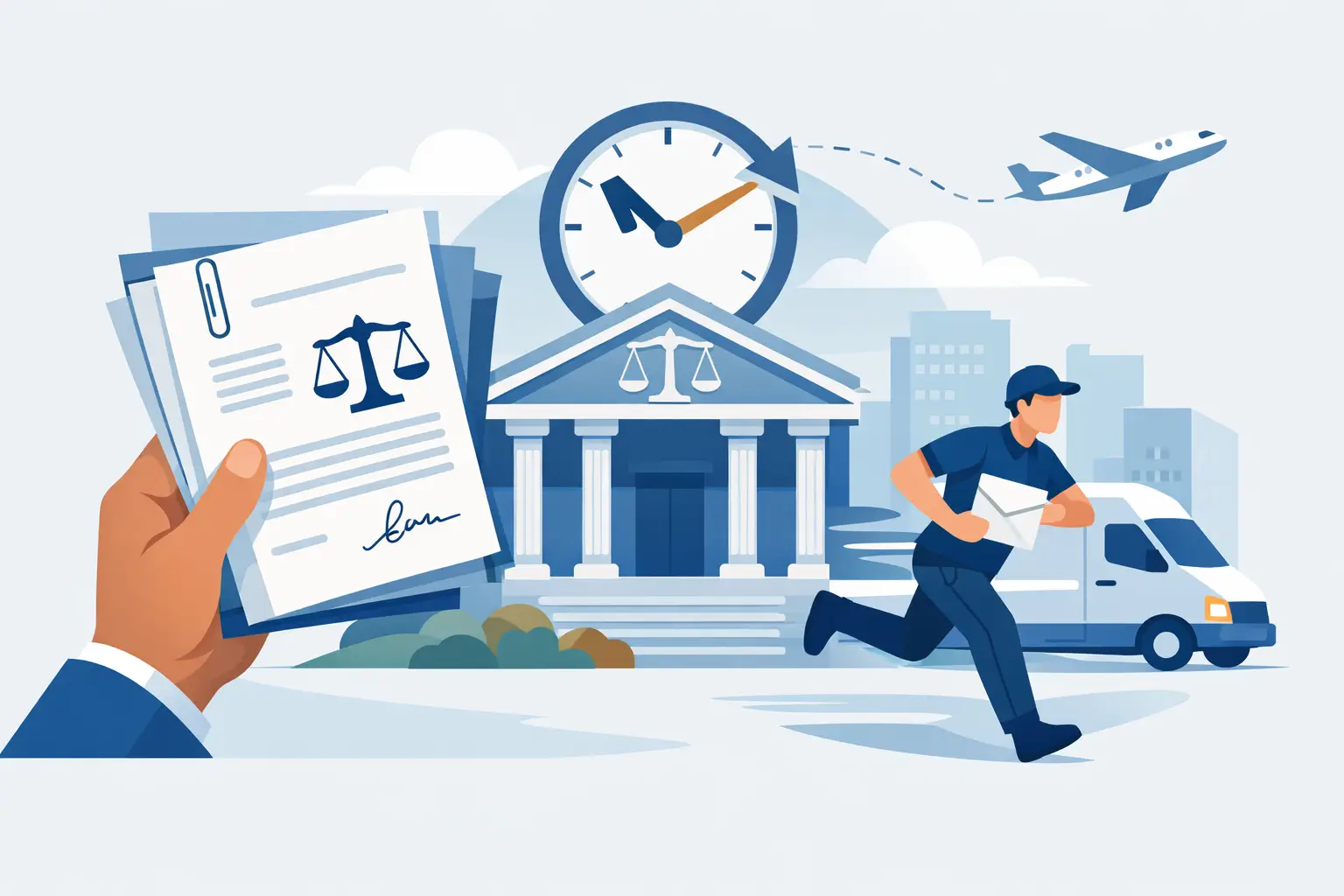 When to Use Same Day Service for Court Papers