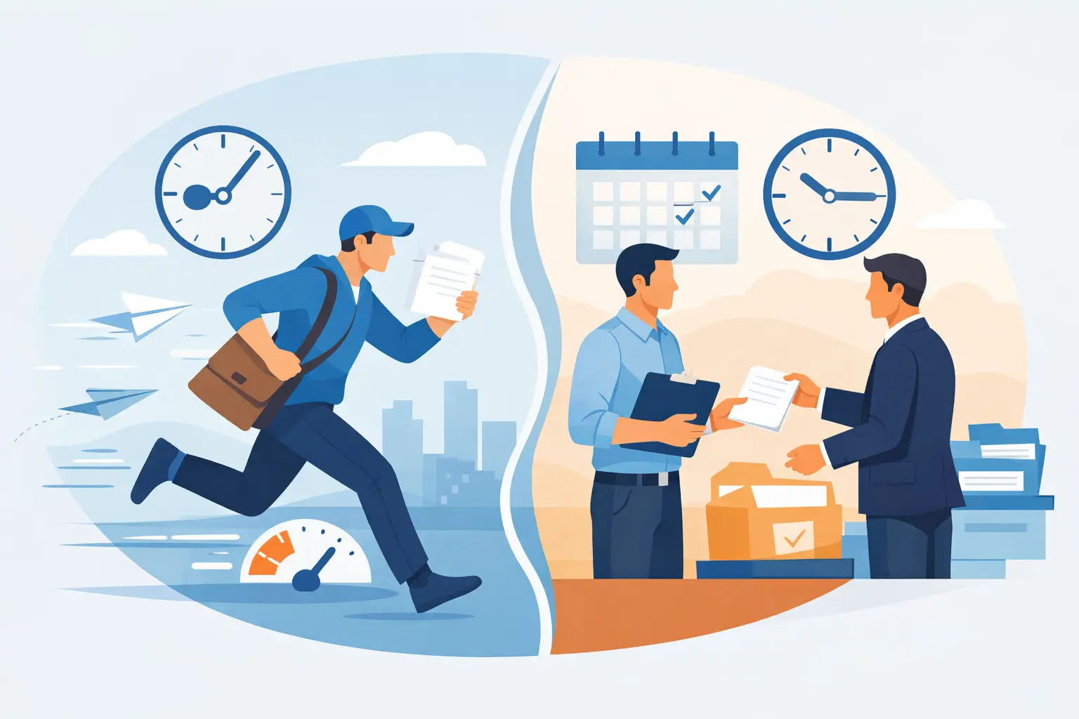 Rush Versus Routine Process Service Explained
