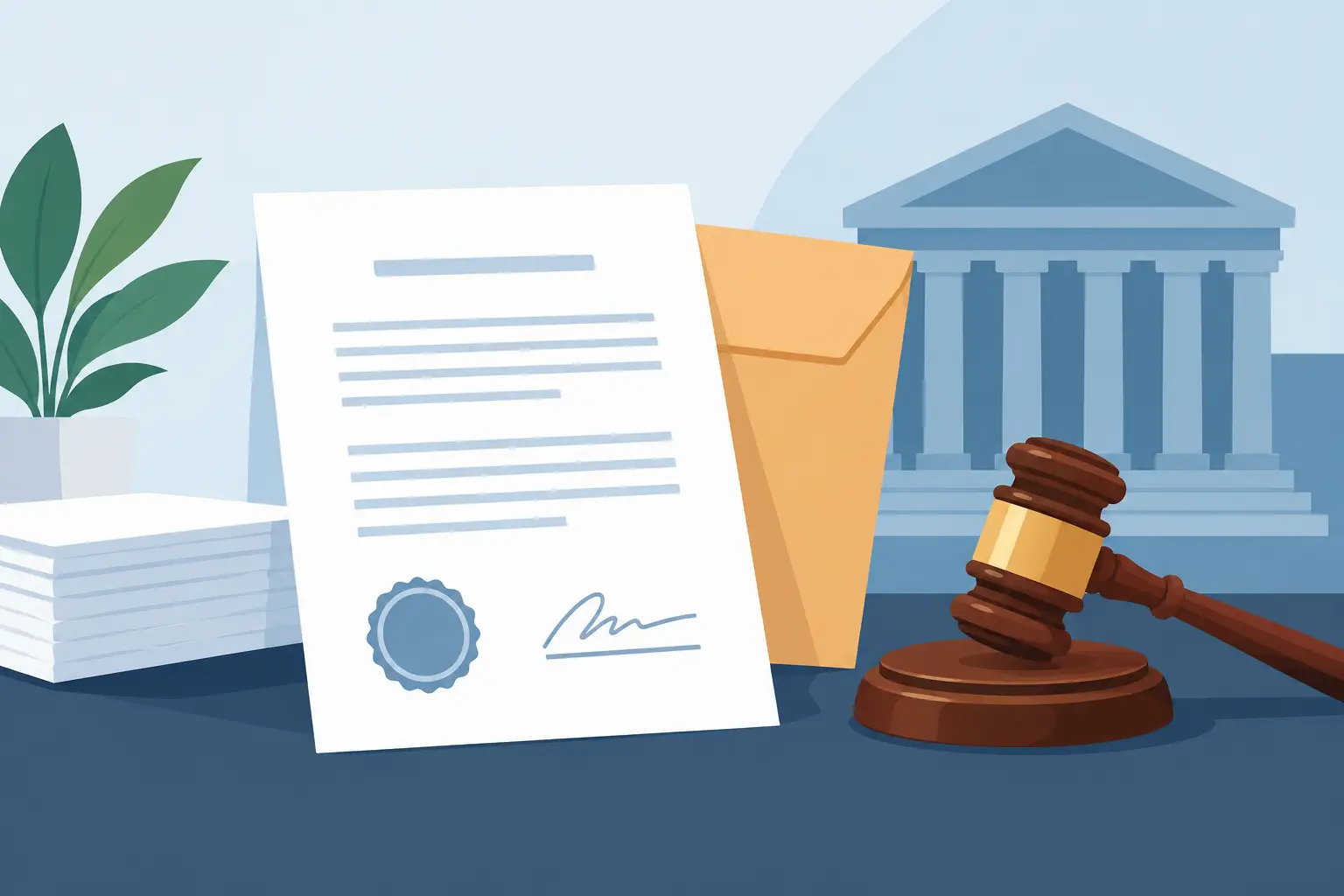 Service Affidavit Requirements for Court Filing