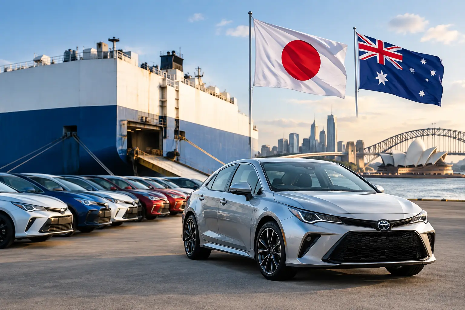 How to Import Cars From Japan to Australia and SEVS