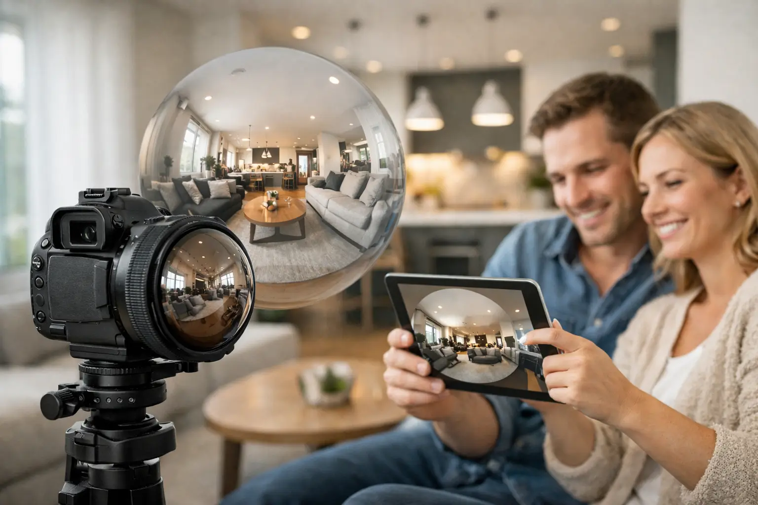 Wat voegt 360°-fotografie toe aan een woningpresentatie?