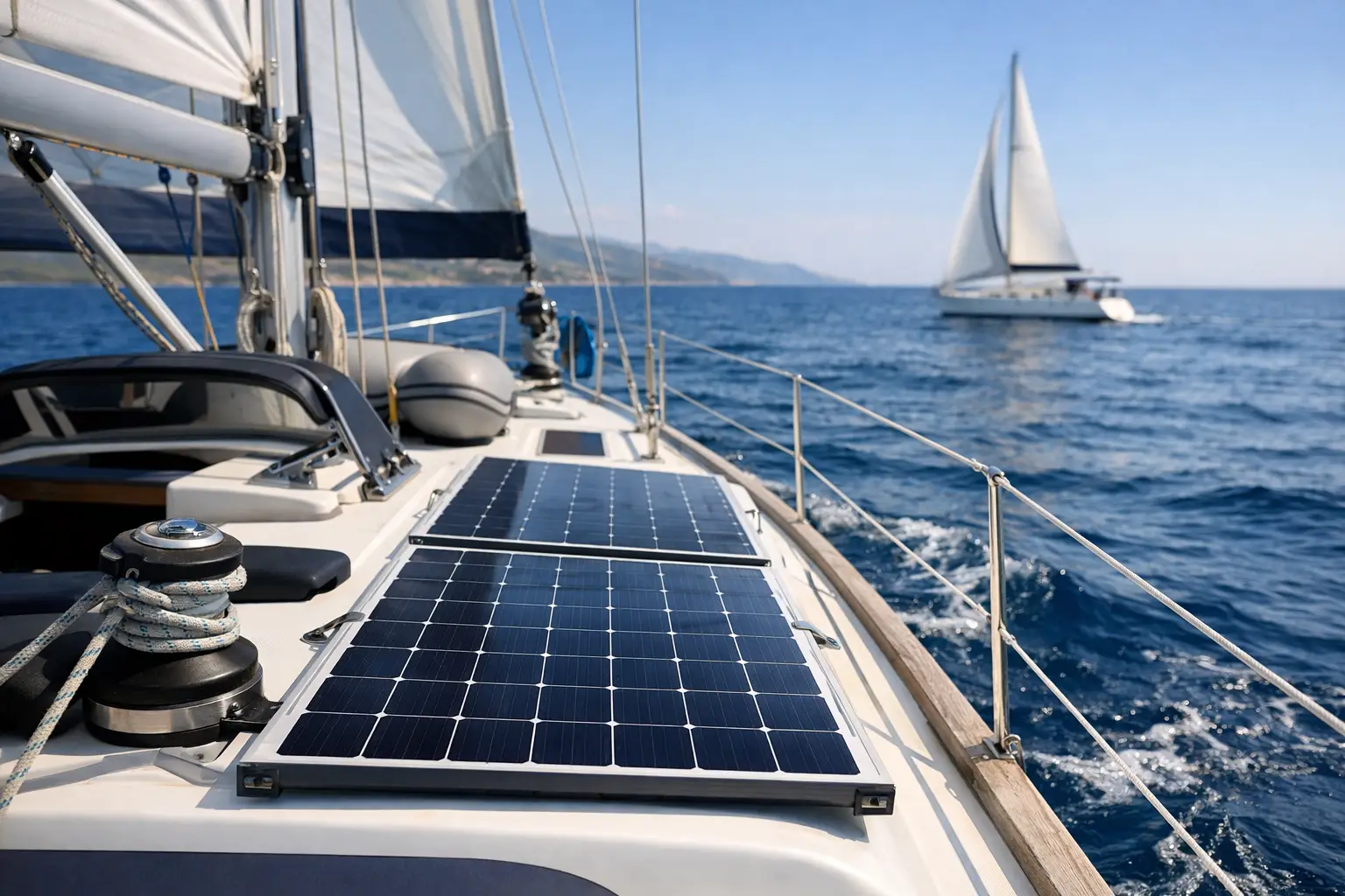 Kako odabrati solarne panele za jedrilicu
