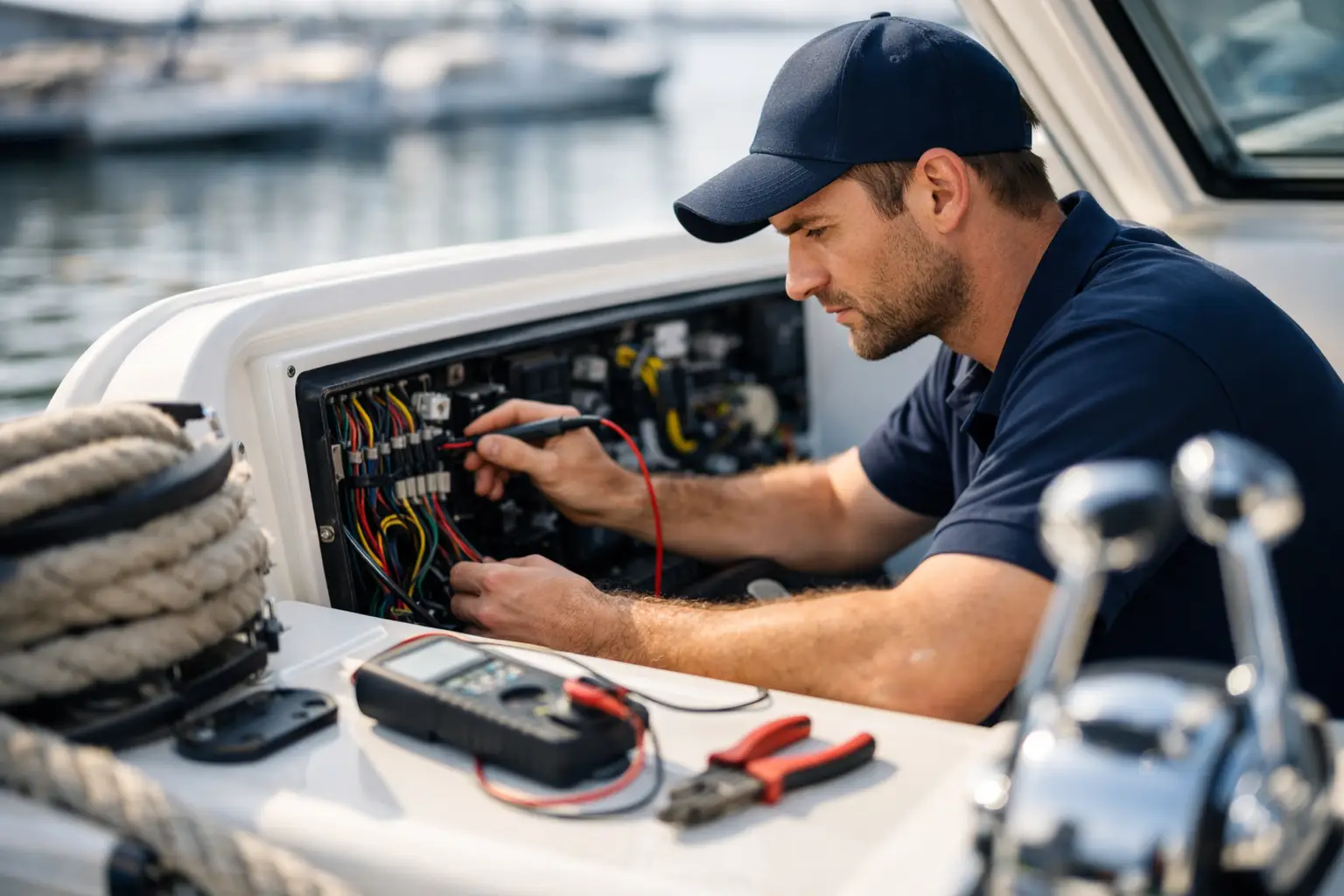 Servis brodskih električnih instalacija bez rizika