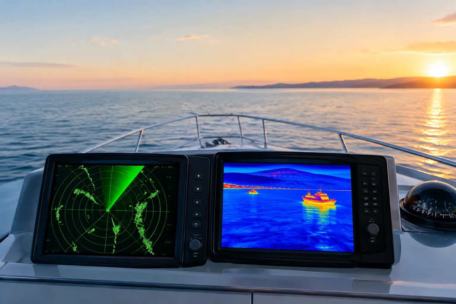 Radar ili termalna kamera za sigurniju plovidbu