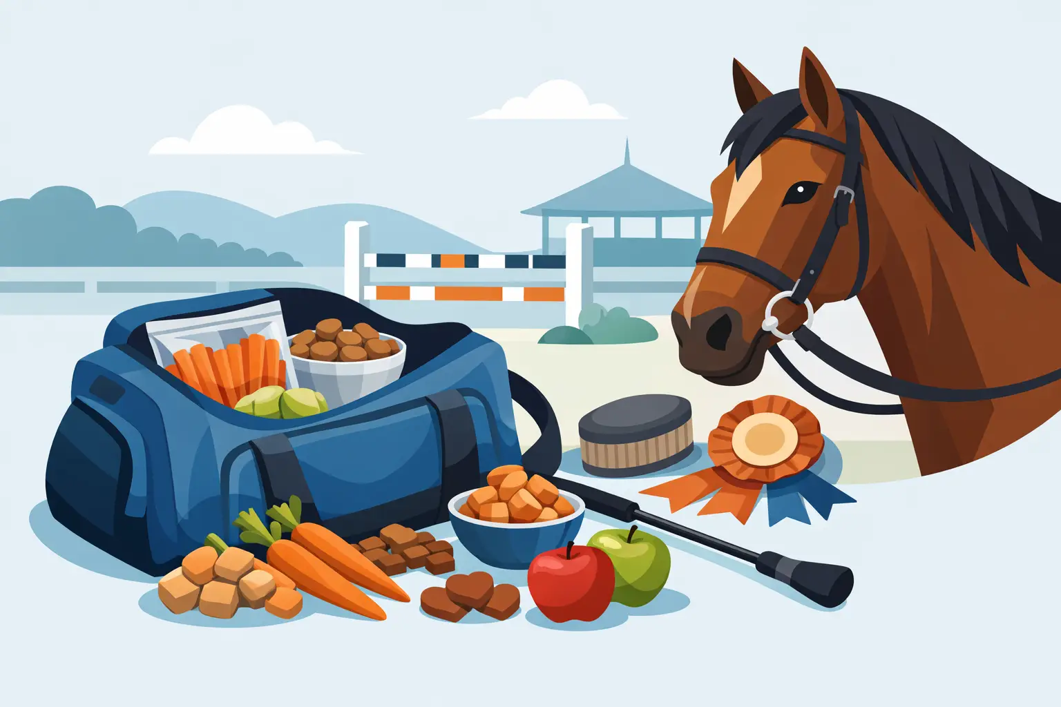 Best Horse Treats for Shows: What to Pack