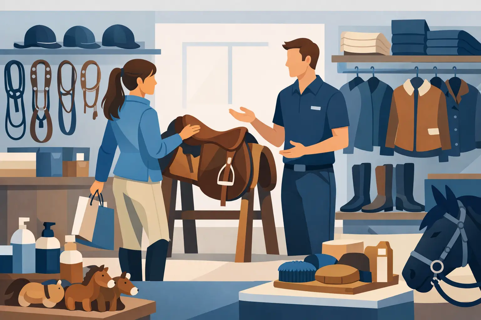Tack Shop Merchandising That Turns Browsers Into Buyers