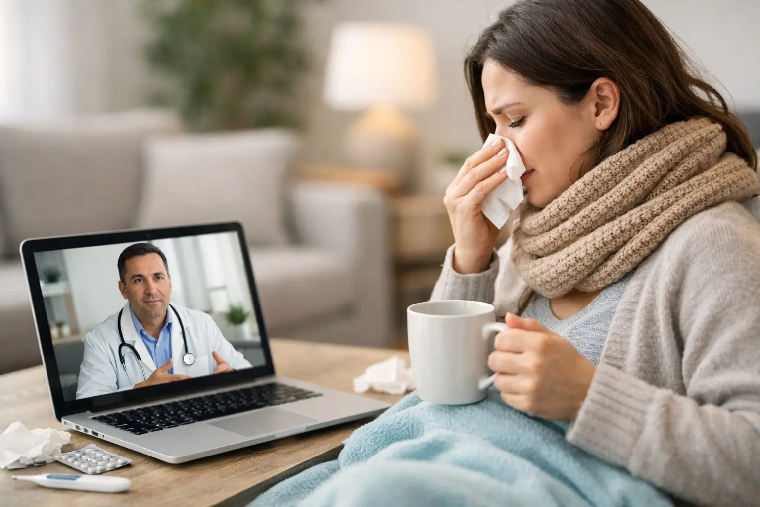 When to See an Online Doctor for Flu Symptoms