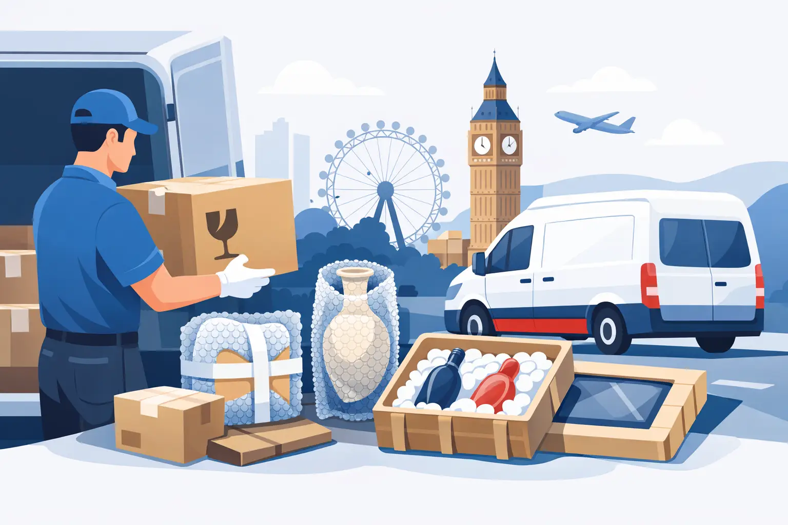 Fragile Item Transport UK Done Properly