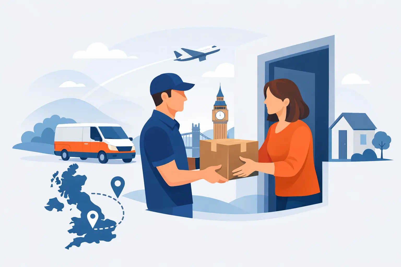 Door to Door Delivery UK Made Simple