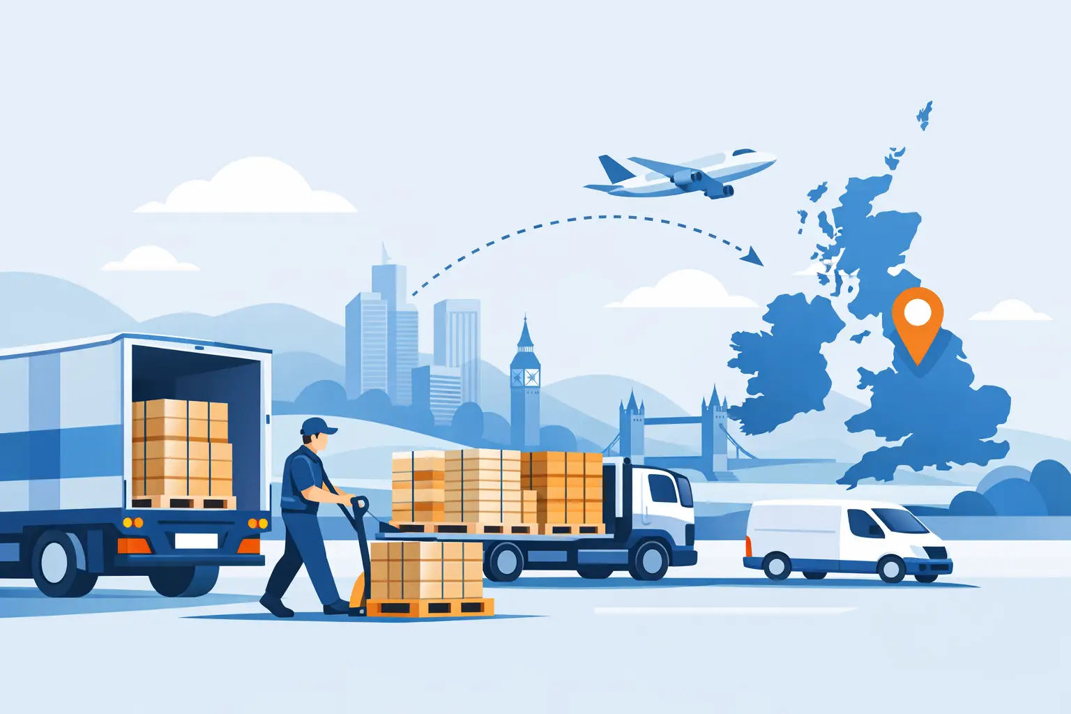Pallet Courier Service for Fast UK Delivery