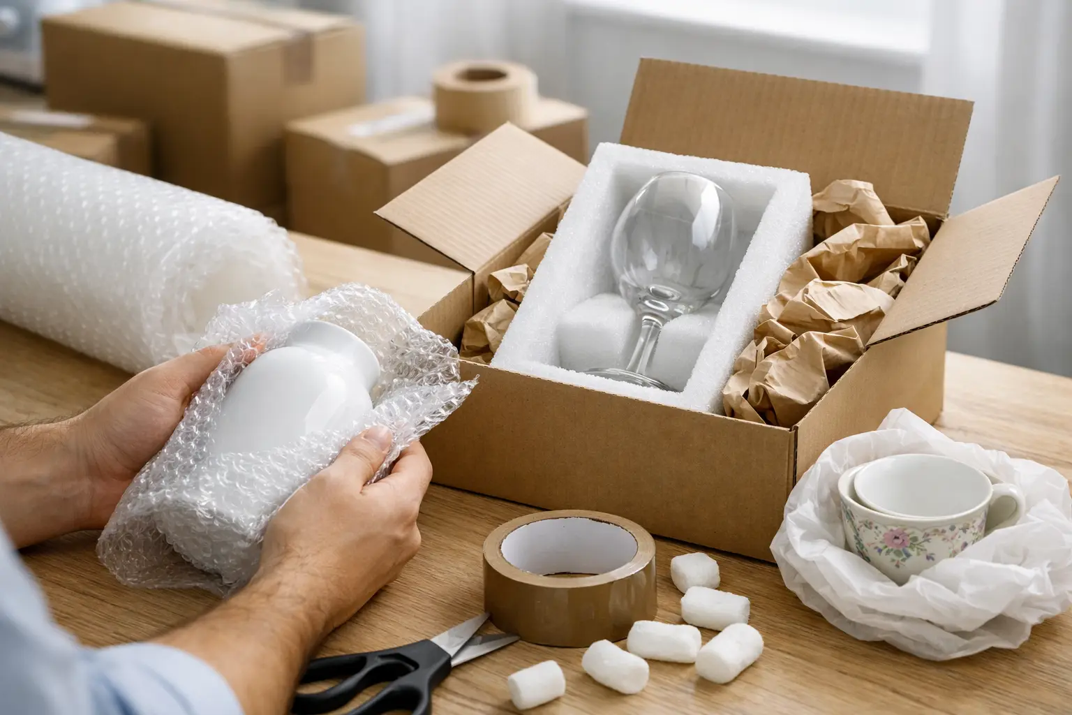 How to Pack Fragile Items Without Breakages