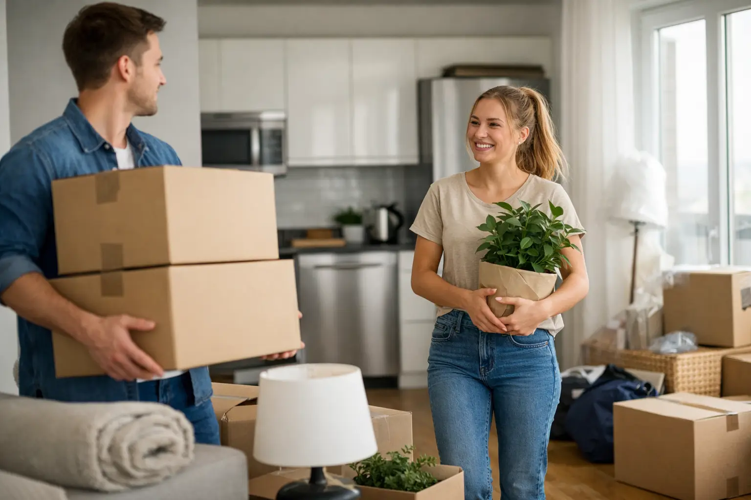 A Flat Move in One Day Example for Renters