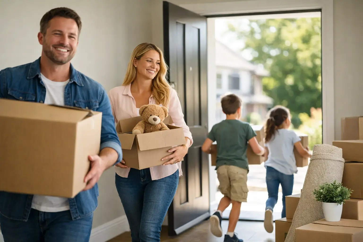Family House Move Example for a Smooth Move