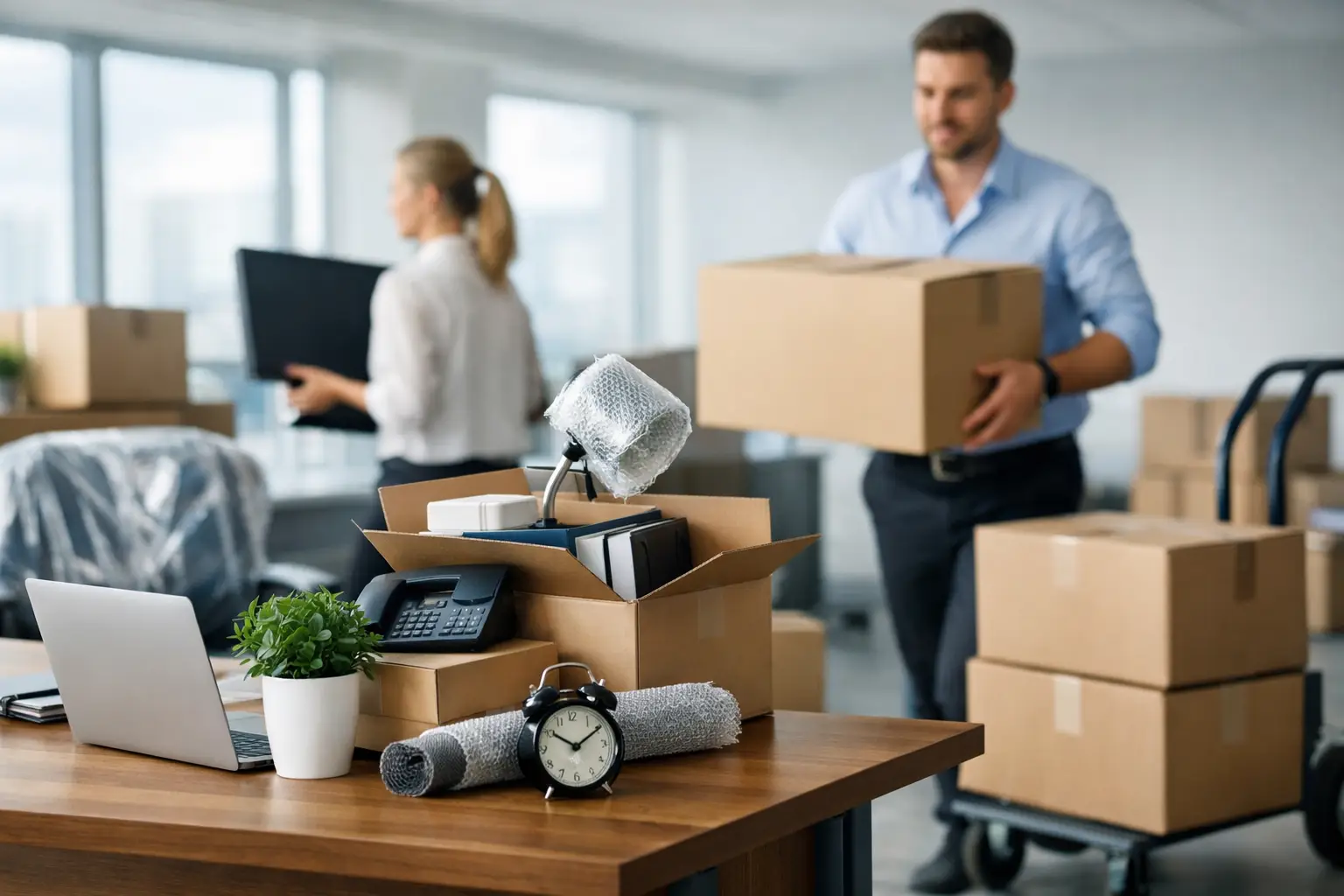 How to Move an Office Quickly Without Lost Time