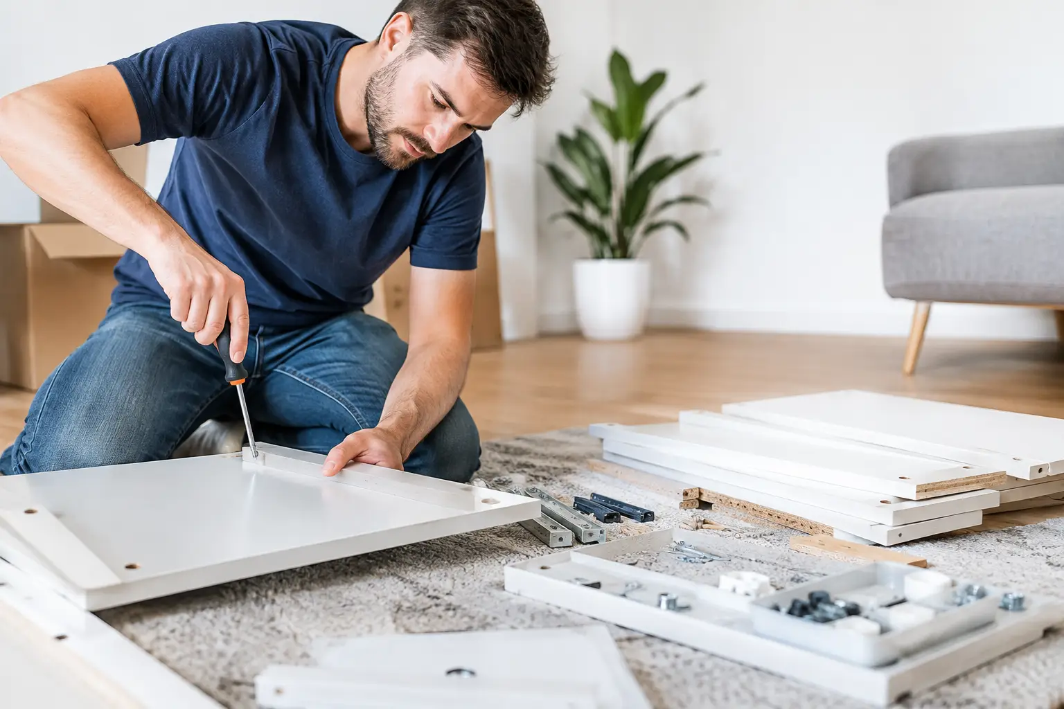 How to Dismantle Flat Pack Furniture Safely