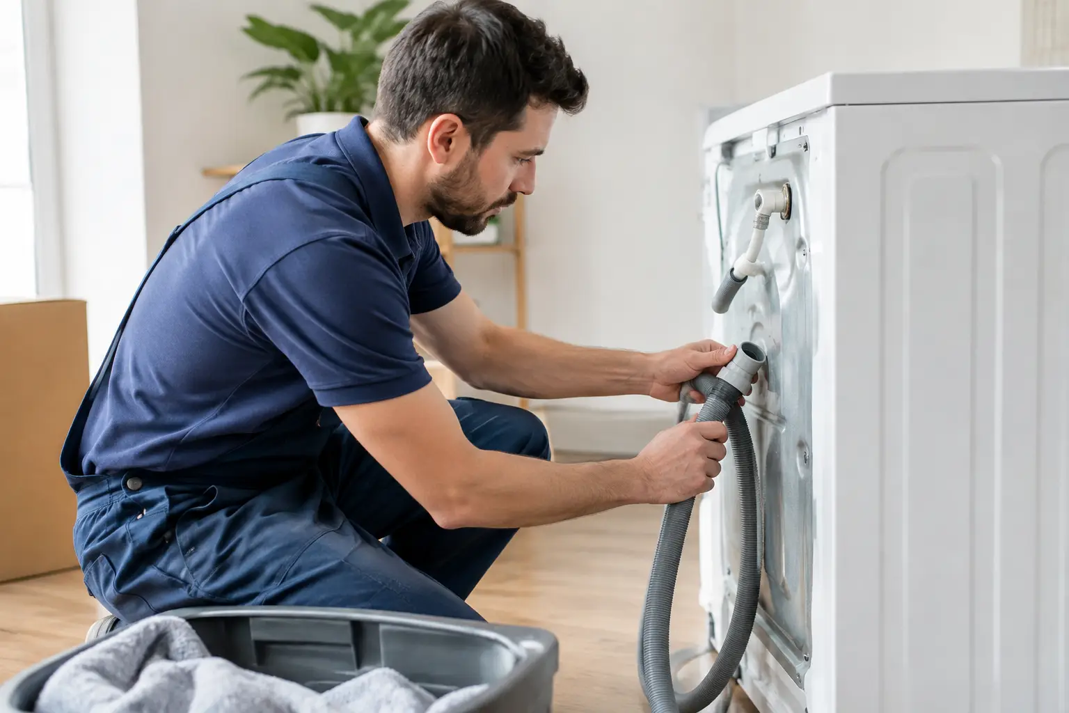 Who Disconnects Washing Machines Before a Move?
