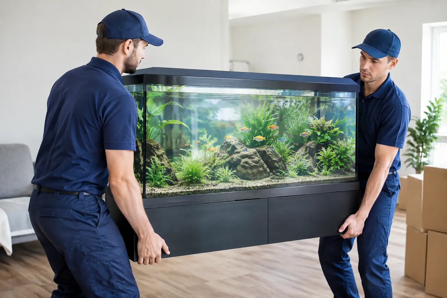 Can Movers Move Aquariums Without Damage?
