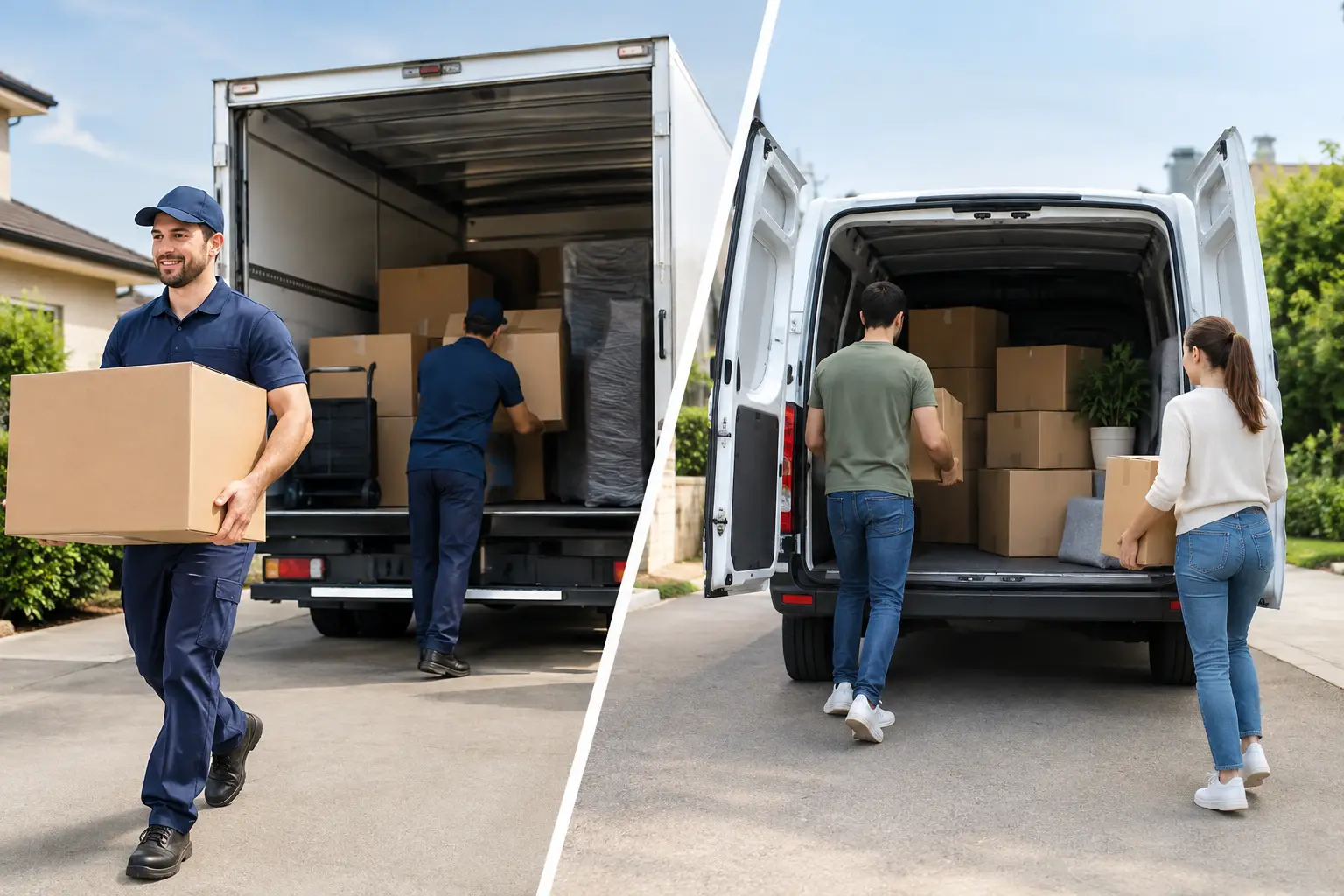 Removals Versus Self Drive Vans for Your Move