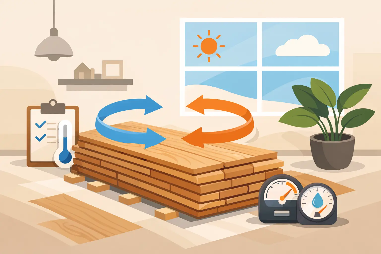 How to Acclimate Hardwood Planks Correctly