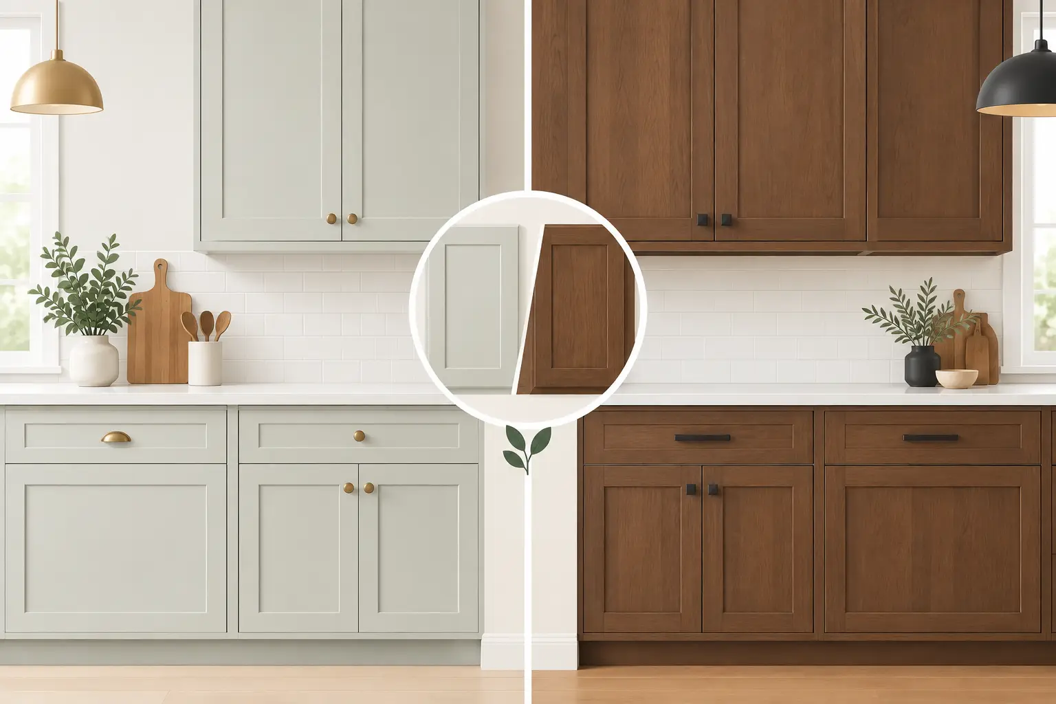 Painted Versus Stained Cabinets: Which Fits?