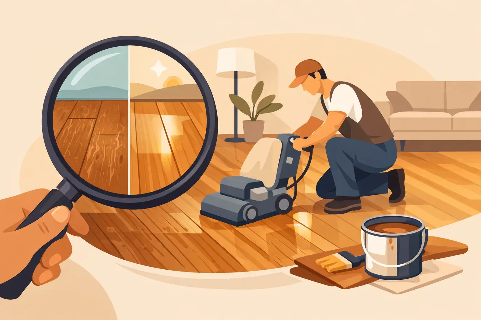 When to Refinish Hardwood Floors in Your Home