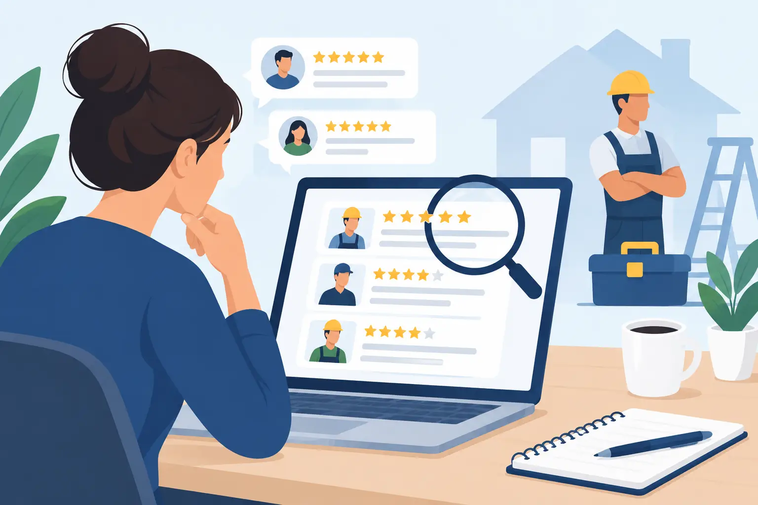How to Read Contractor Reviews Before You Hire
