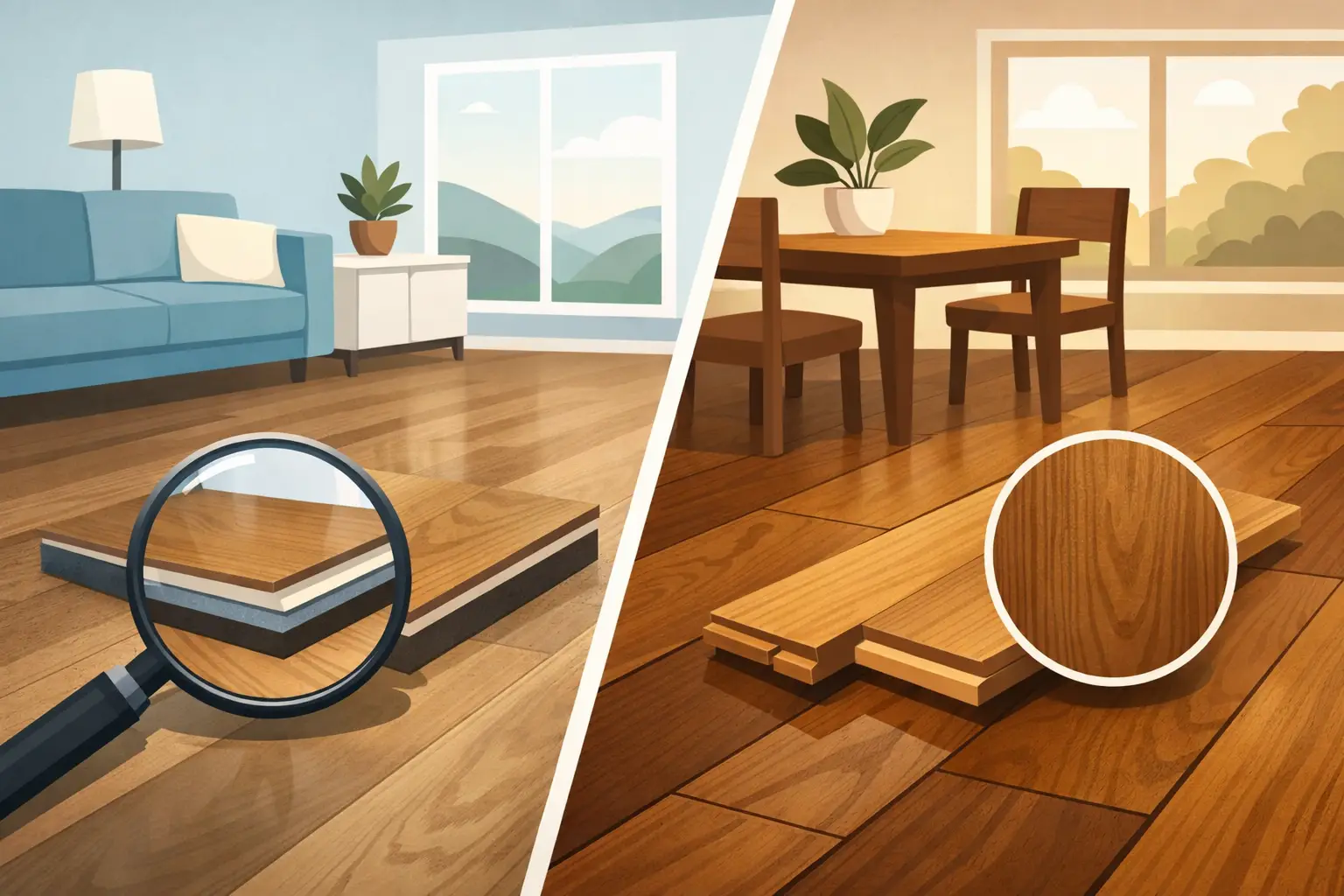 Vinyl Versus Hardwood: Which Floor Fits Your Home?