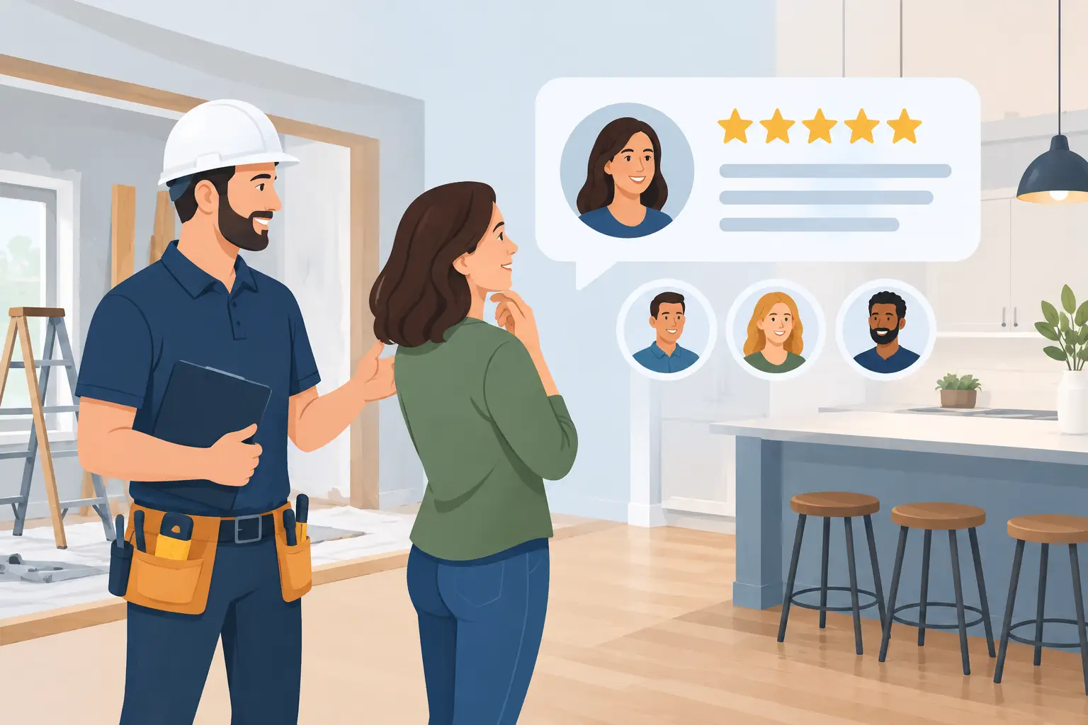 How Remodeling Contractor Testimonials Help