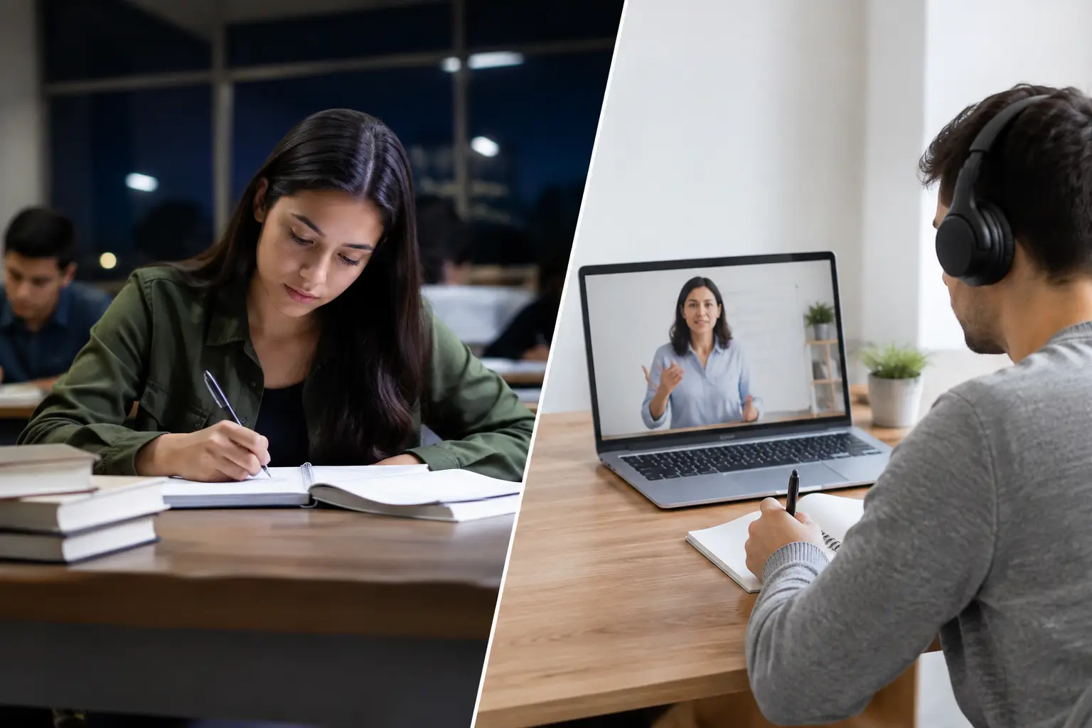 Colegio nocturno versus educación virtual ¿cuál elegir?
