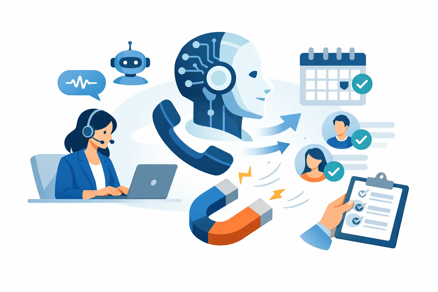 7 Best AI Tools for Inbound Calls That Book More