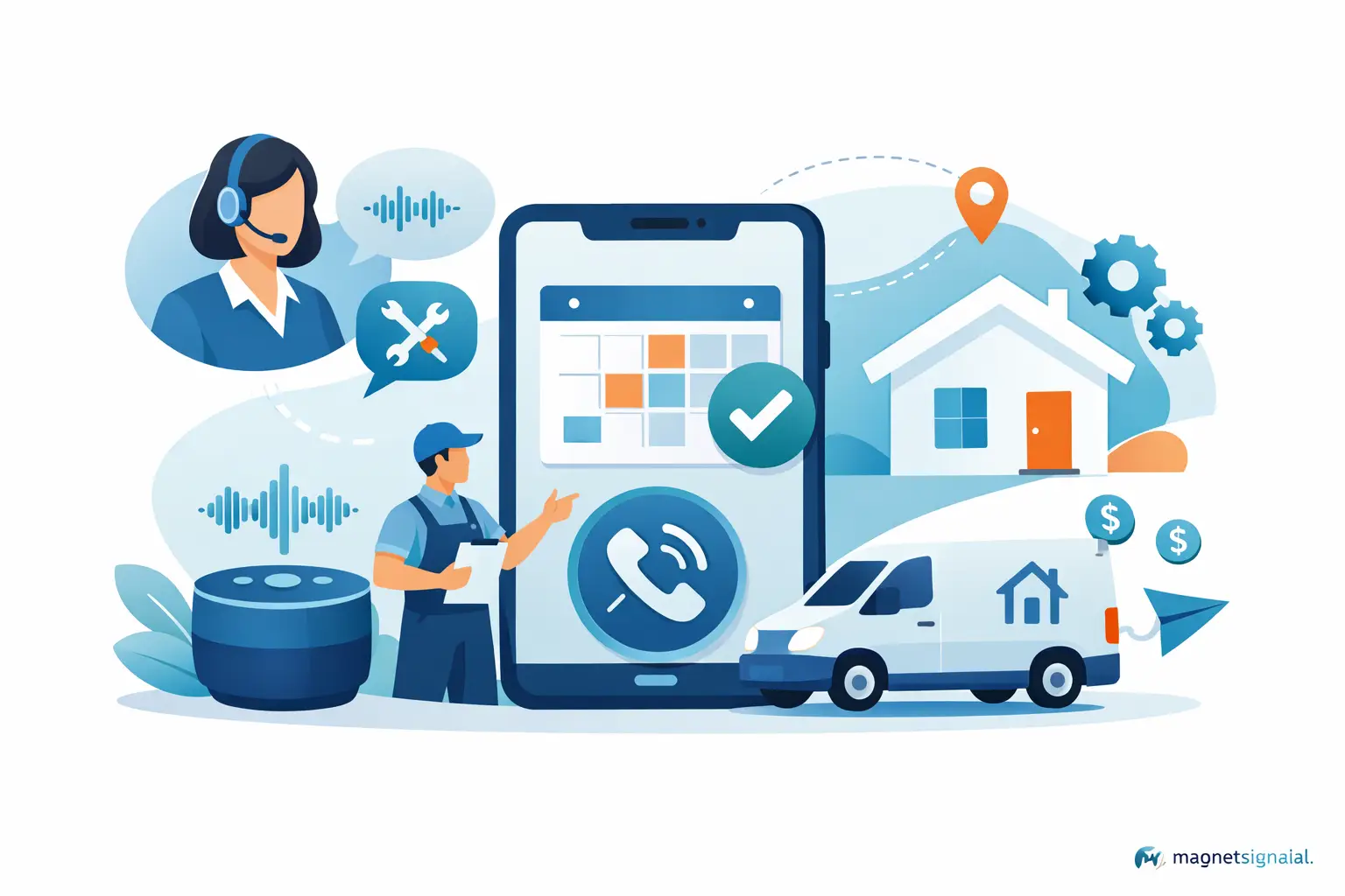 Home Service Voice AI Software That Books More